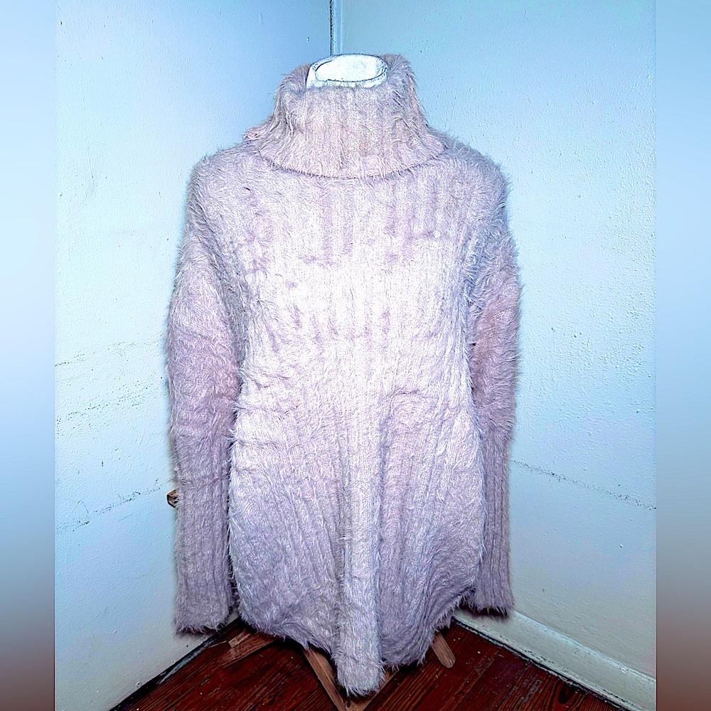 Etophe Studios Fuzzy Turtleneck Sweater